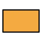 Orange Flag SVG Icon